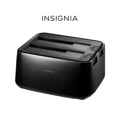 Insignia™ 2-Bay HDD Docking Station