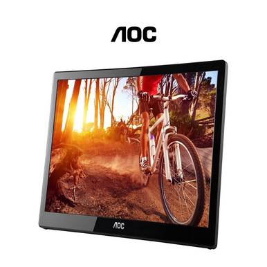 16" AOC Ultra Slim Powered Portable Monitor