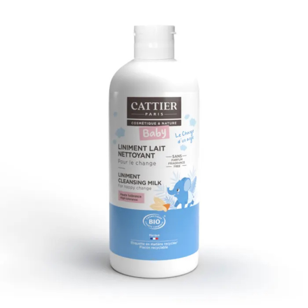 Cattier Bebe Liniment Ekologisk Babyblöjrengöringsmjölk 200ml
