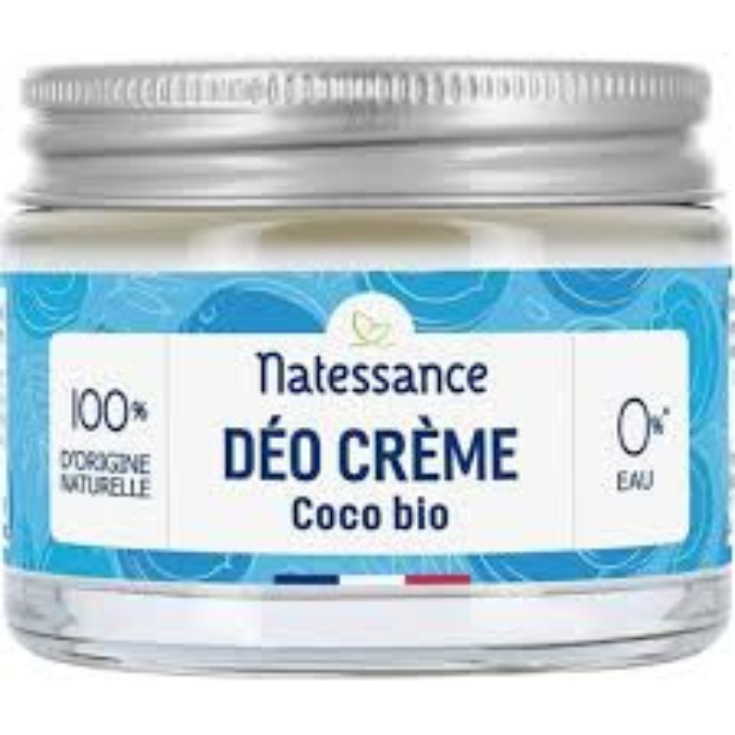 Natessance Bio-Deodorant mit Kokosnusscreme, 50 g