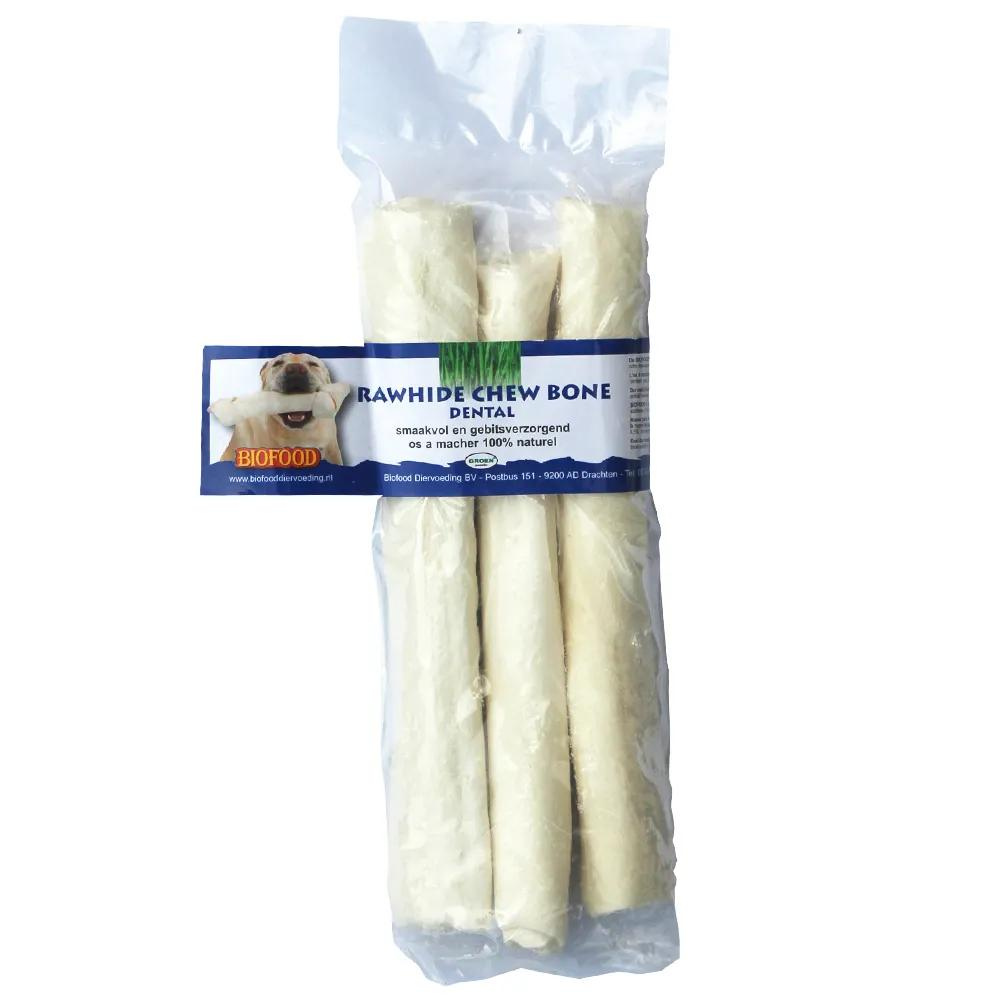 Biofood Hueso Dental Rollo Snack Hueso 15cm X3