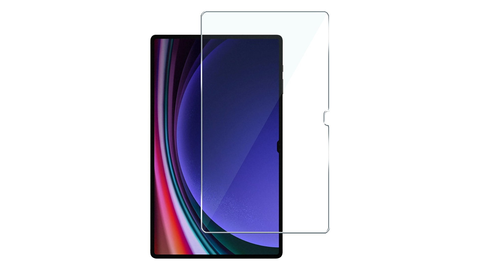Sahara Case  Samsung Galaxy Tab S9 and Tab S9 FE Cases SaharaCase - ZeroDamage Ultra Strong Tempered Glass Screen Protector for Samsung Galaxy Tab S9 