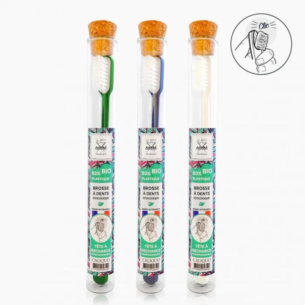 Le Petit Carré Francuska szczoteczka do zębów z bioplastiku, 1 szt