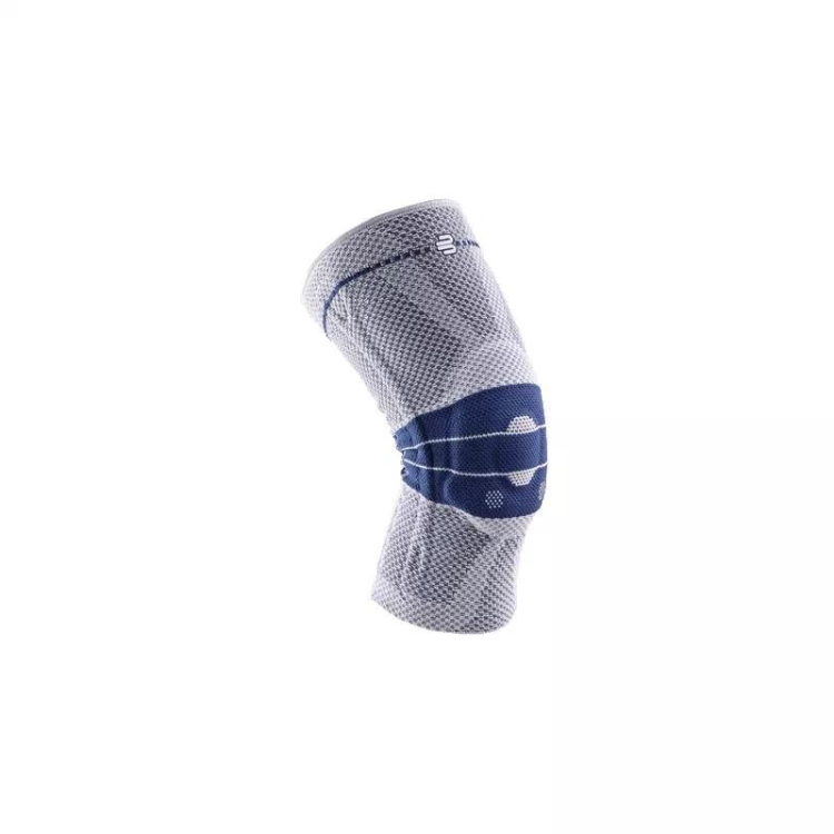 Bauerfeind Genutrain Knee Brace Silicone Edge Size 5 Titanium
