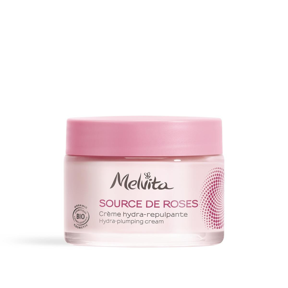 Melvita Source de Roses Hydra crème repulpante Recharge 50 ml