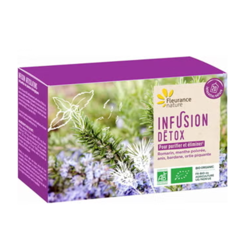 Fleurance nature Ceai organic din plante „Detox” 20 buc