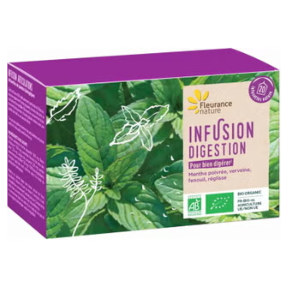 Fleurance nature Ceai organic din plante „Digestie” 20 buc