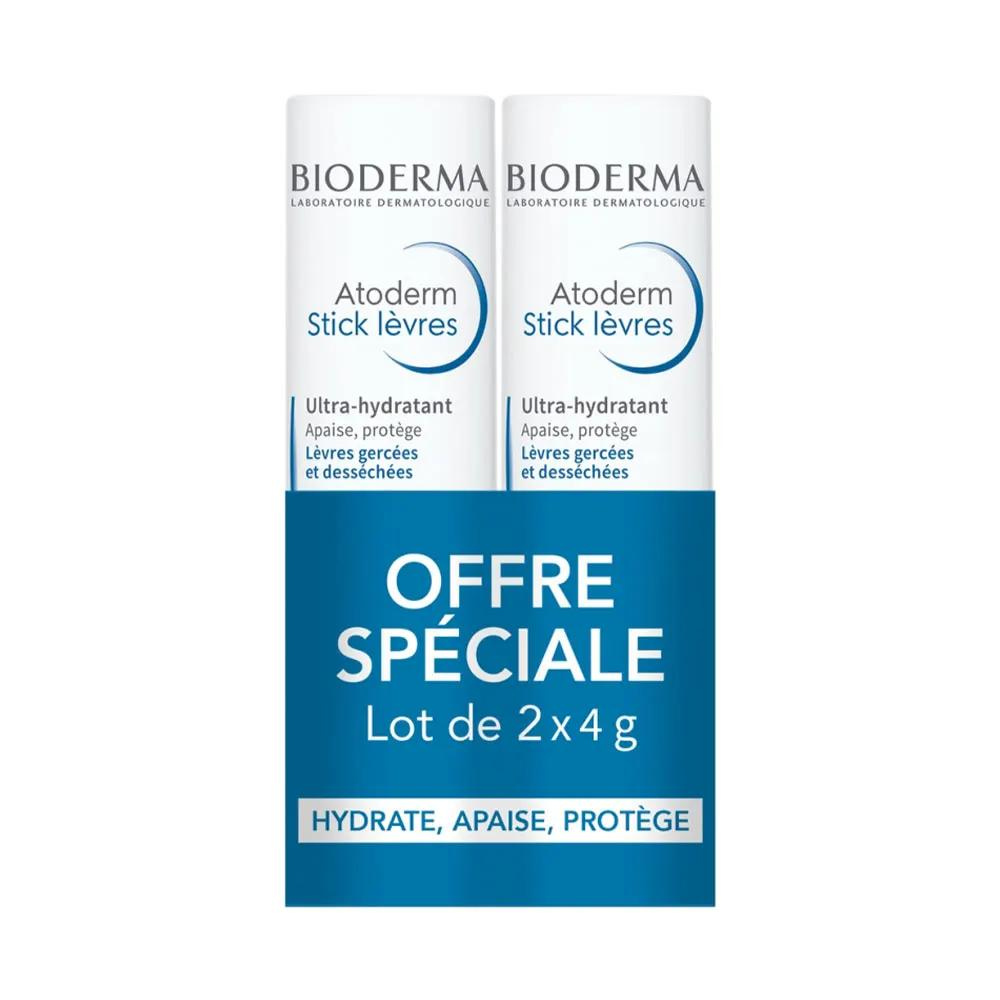 Bioderma Atoderm Sticks Lips Ultra-Moisturizers 2x4g