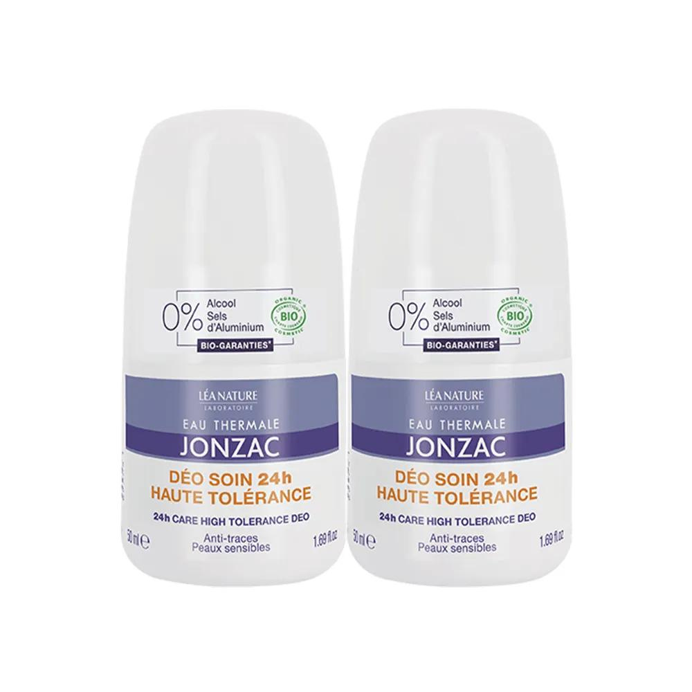 Eau thermale Jonzac Deodorant 24h Høytoleranse Sensitiv hud 2x50 ml