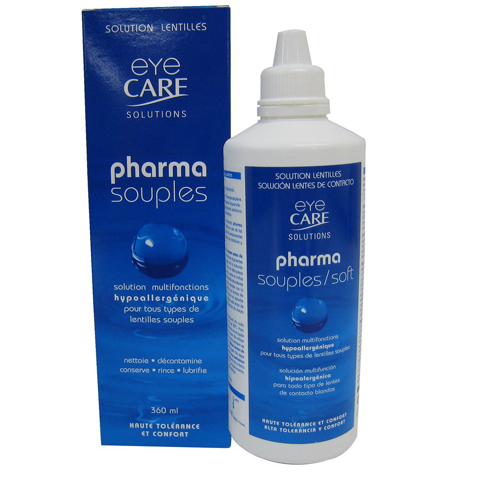 Wielofunkcyjny płyn czyszczący do soczewek miękkich Eye Care 360ml