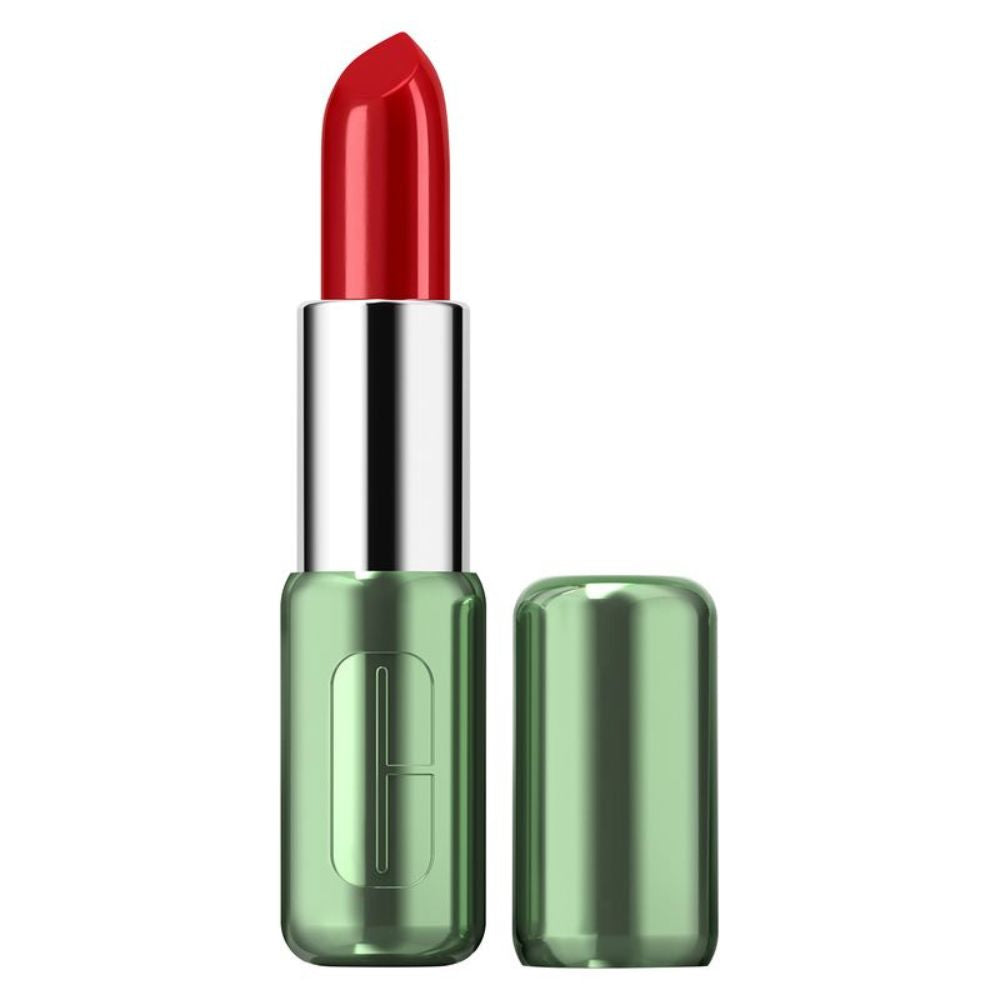 Clinique Pop Long Lasting Satin Lipstick 3,9g - Nyans: Peppermint Pop