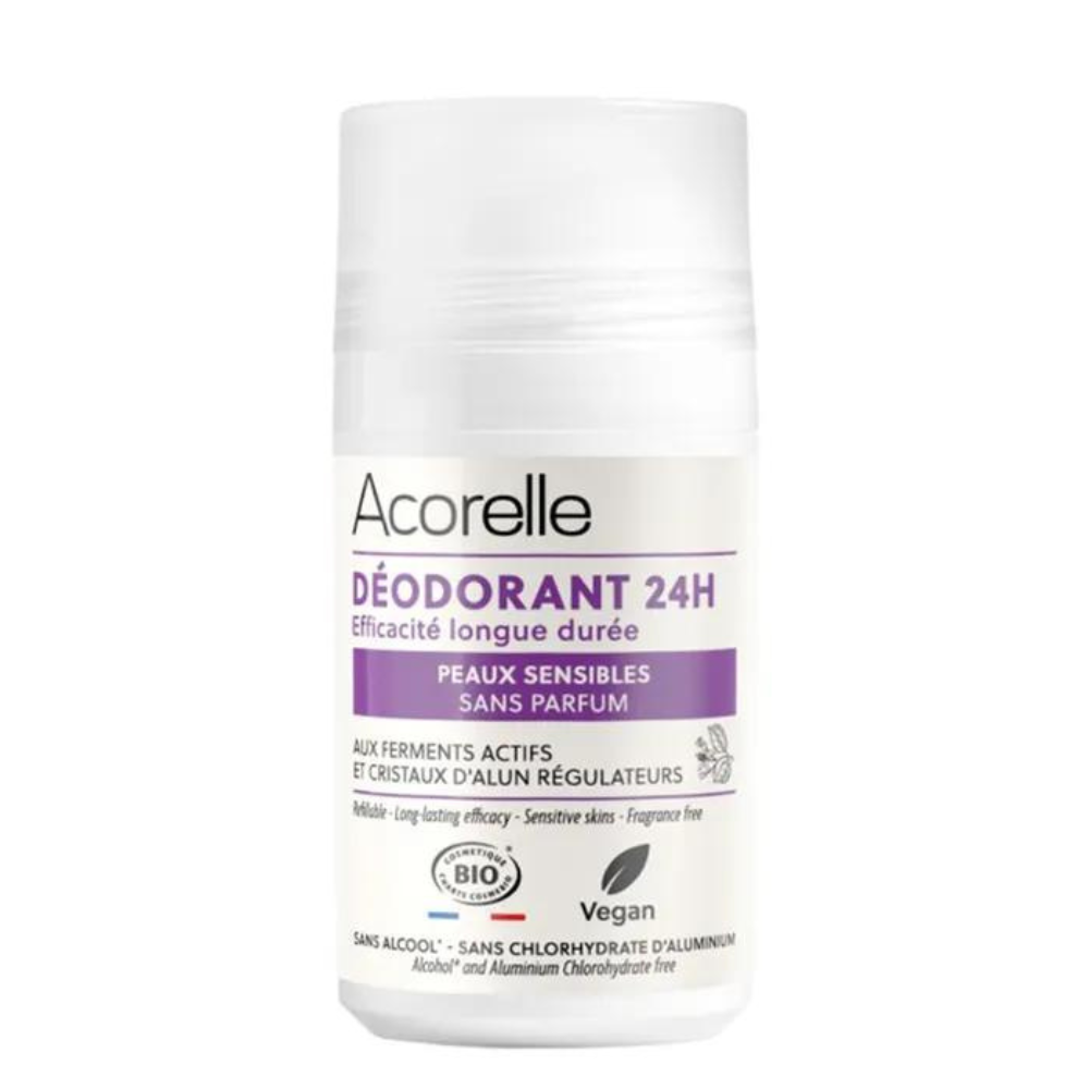 Acorelle Deodorant roll-on 24h eficacitate de lungă durată Piele sensibilă 50 ml