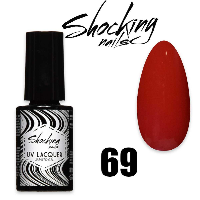 Shocking Nails Uv Lacquer 69 Semi-permanent nail polish Gel Promo