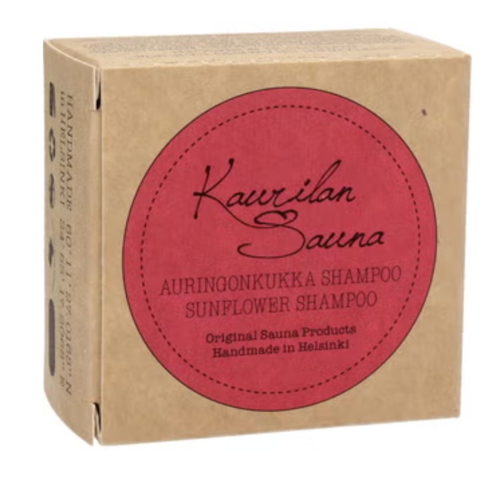 Kaurilan sauna Champú Sólido de Girasol Envase de papel (90 g)