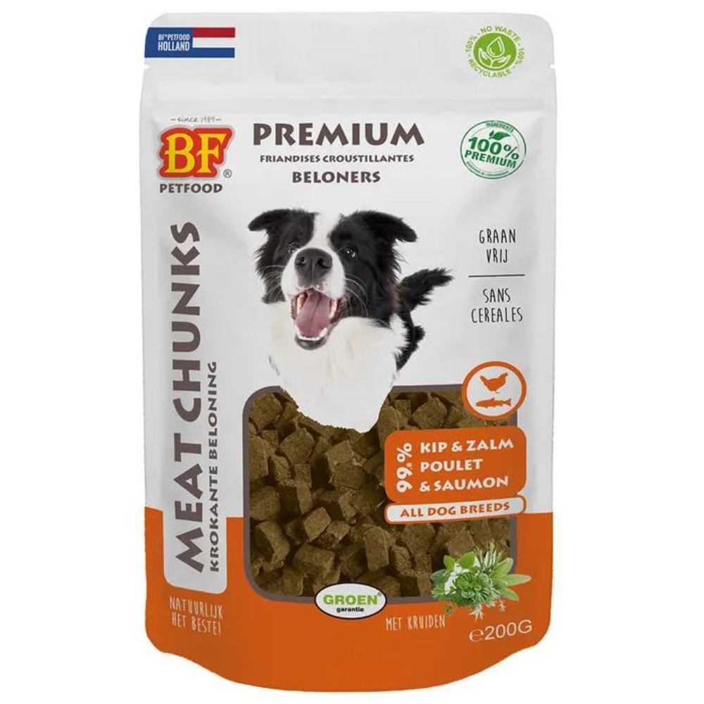 Biofood Crispy Chicken and Salmon Treats 200g