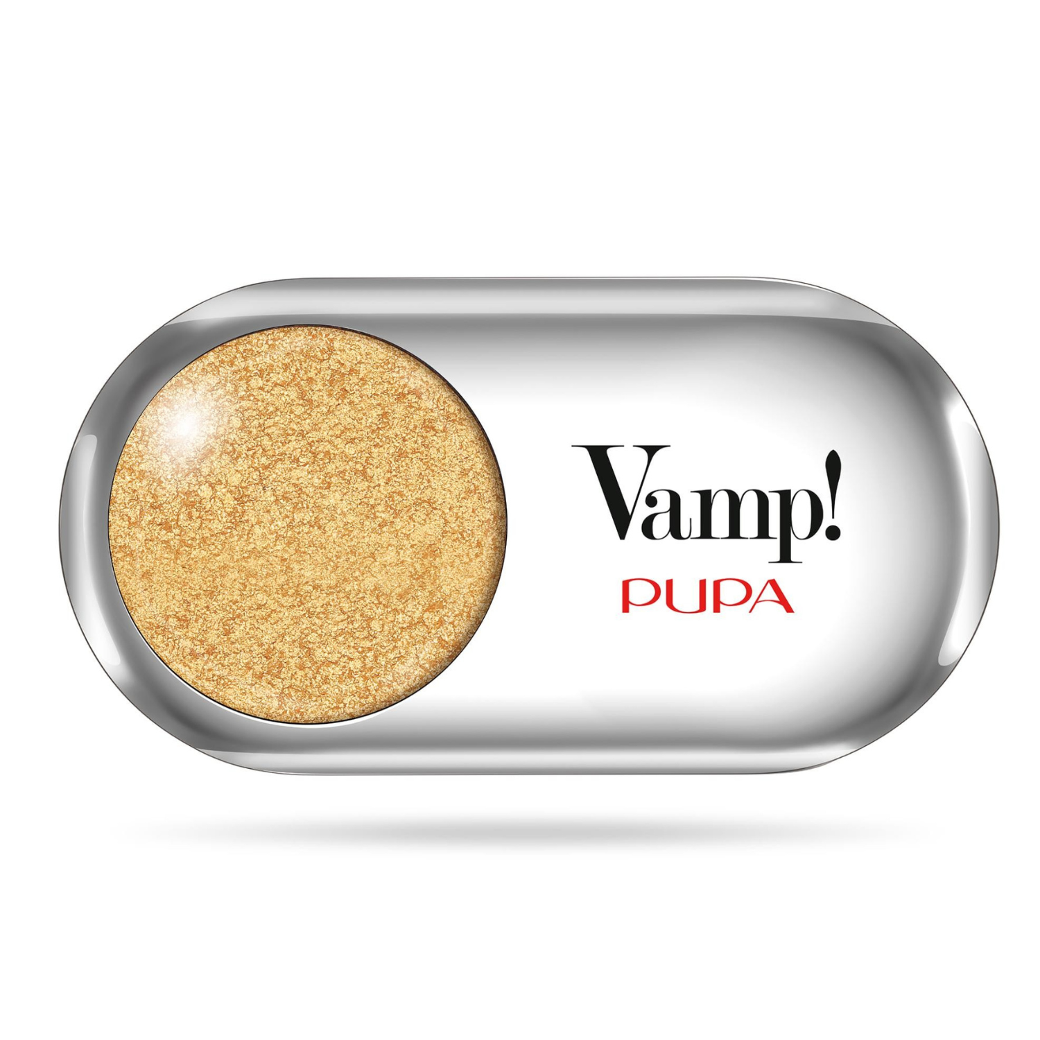 Highly pigmented eyeshadows Vamp! (Compact eyeshadow) 1.5 g - Shade: 203 24K Gold - Metallic