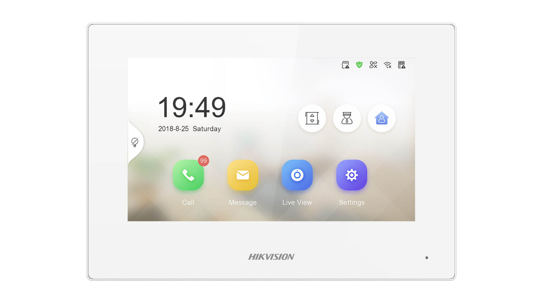 Unutrašnja interfonska jedinica DS-KH6320-LE1(B) White