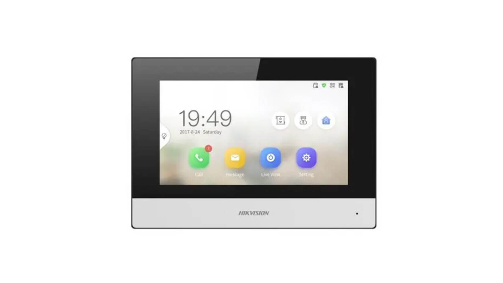 Unutrašnja jedinica za 2-wire video interfon DS-KH6320Y-WTE2-W