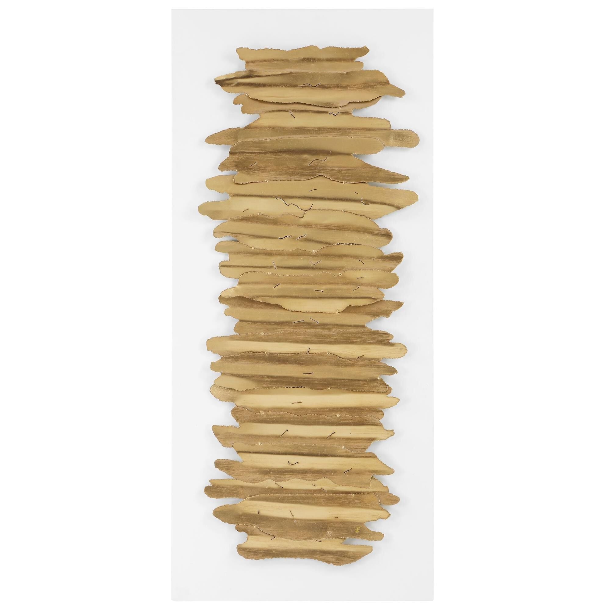 Uttermost Uttermost Lev White Metal Wall Decor Alternative Wall Art Lev - 04320 - Modern Contemporary