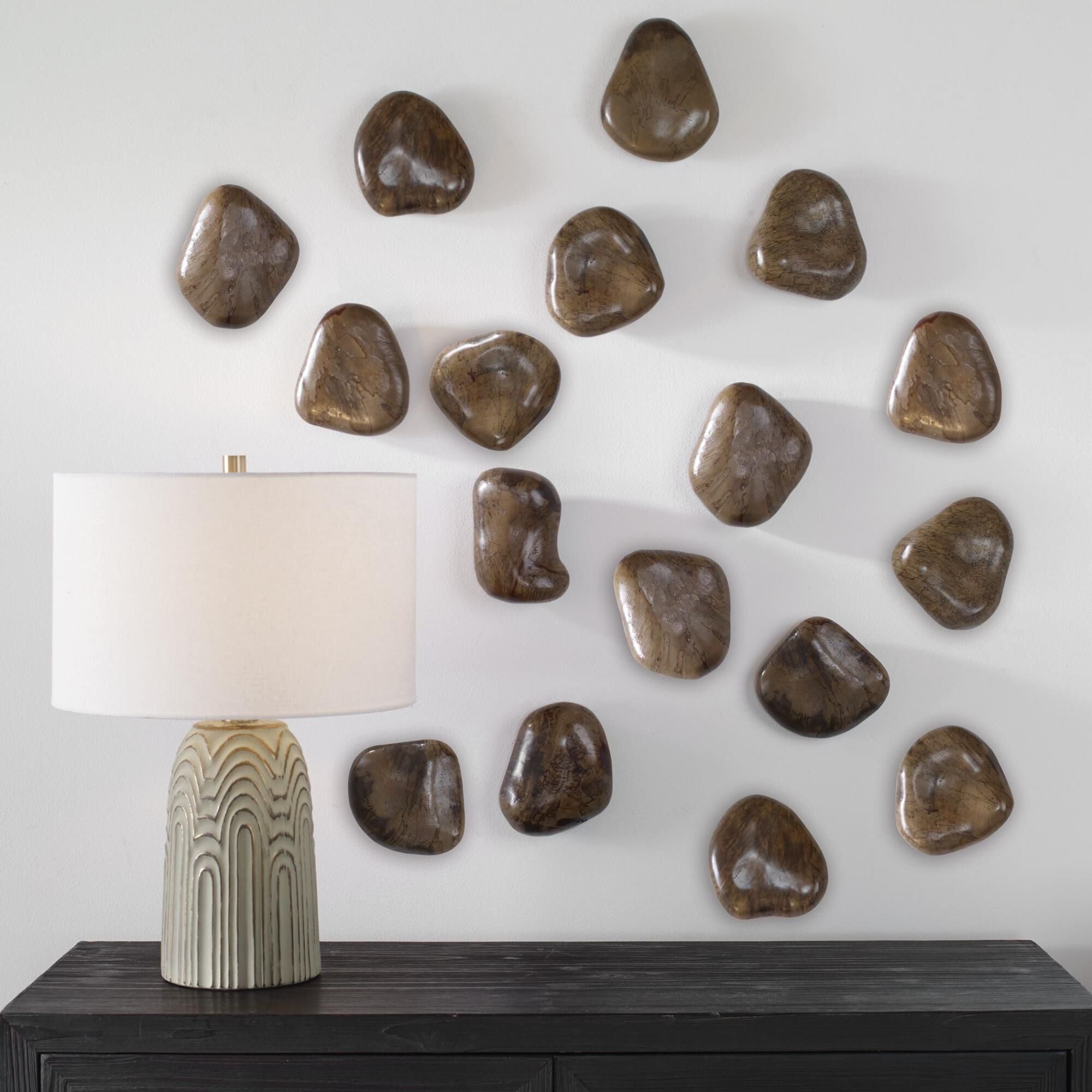 Uttermost Pebbles Alternative Wall Art Pebbles - 04323