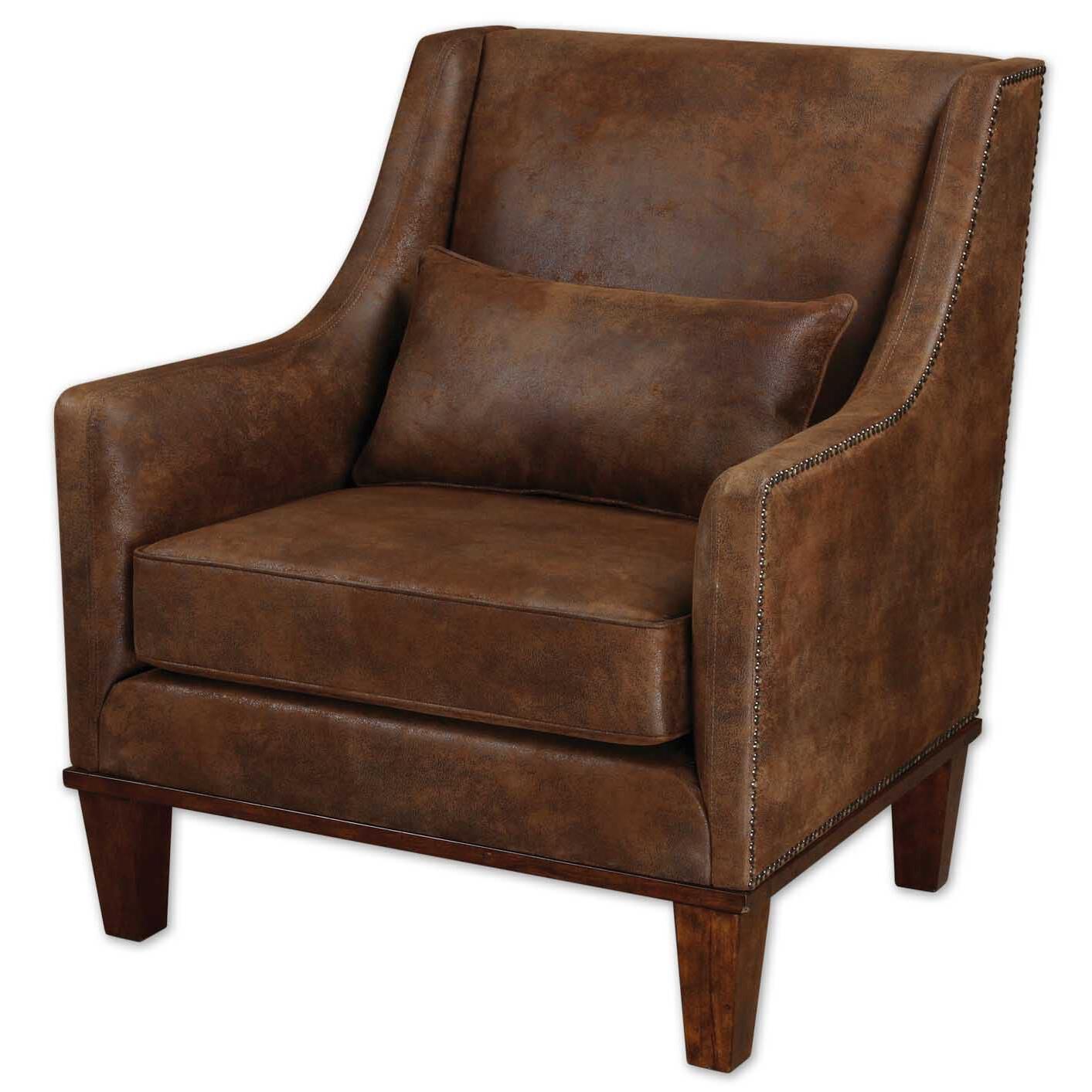 Uttermost Clay Accent Chair Clay - 23030 - Traditional