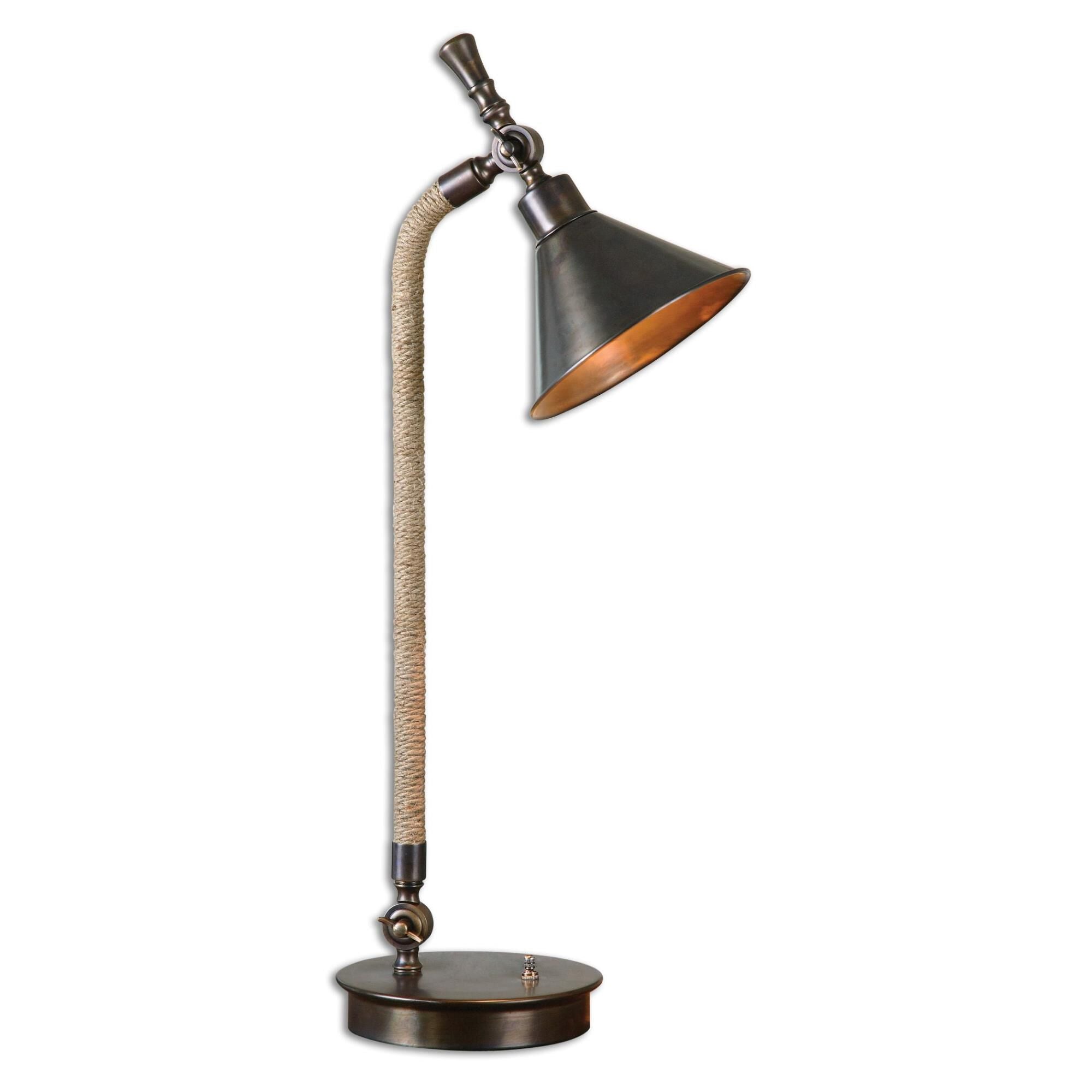 Uttermost Duvall Task 28 Inch Desk Lamp Duvall Task - 29180-1 - Restoration-Vintage