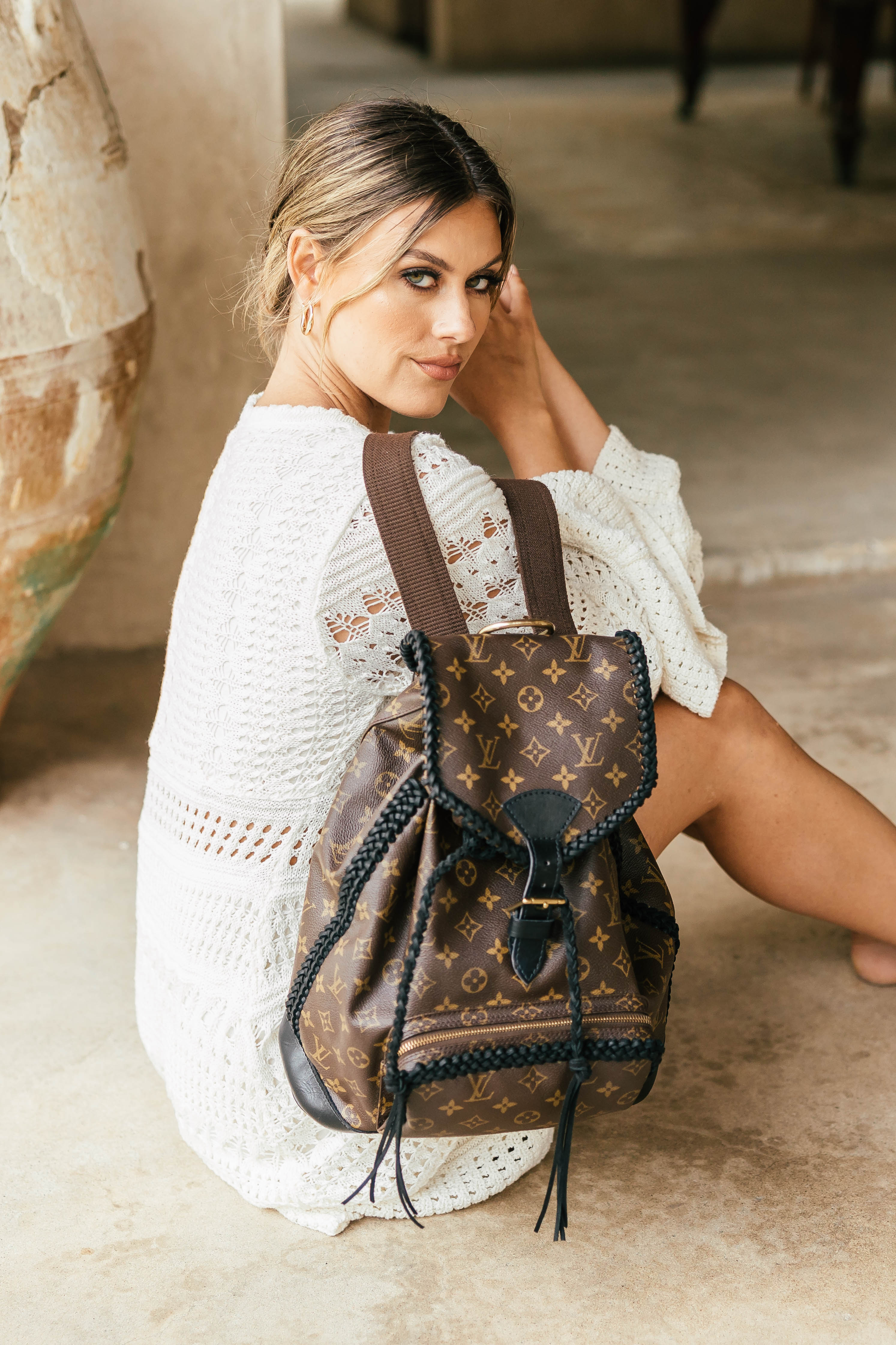 Backpack - Fringeless - Black