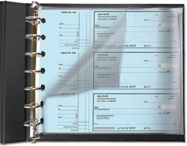 Frosted Deskset Check Divider