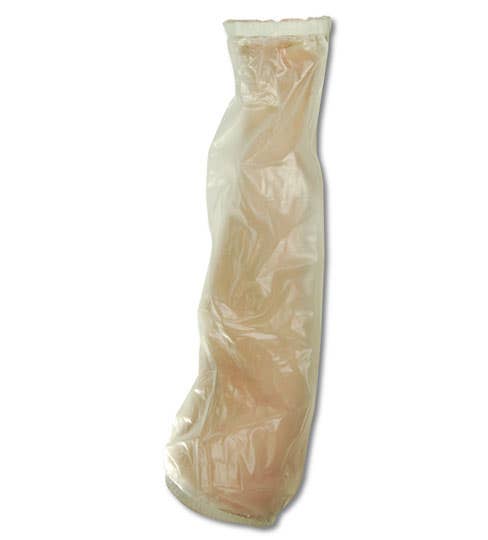 Magid Clear Standard Weight Vinyl 18" Liquid Repellent Sleeve - VSLC06