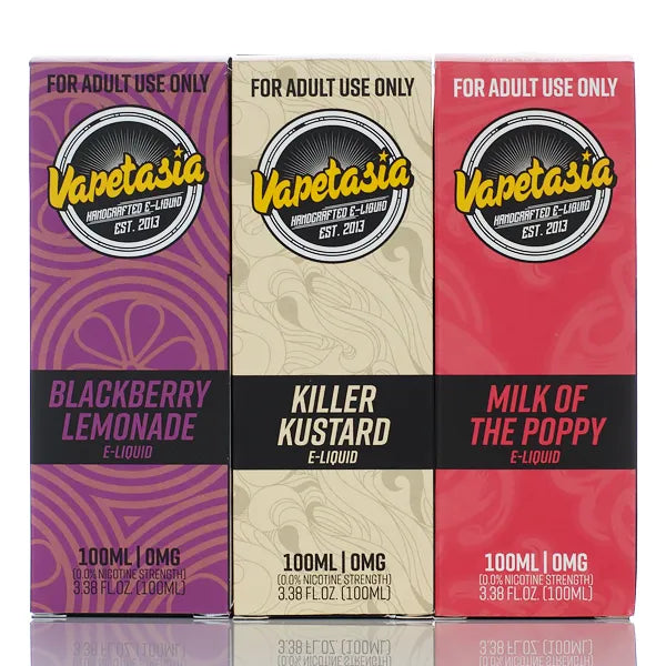 Vapetasia - No Nicotine Vape Juice - 100ml