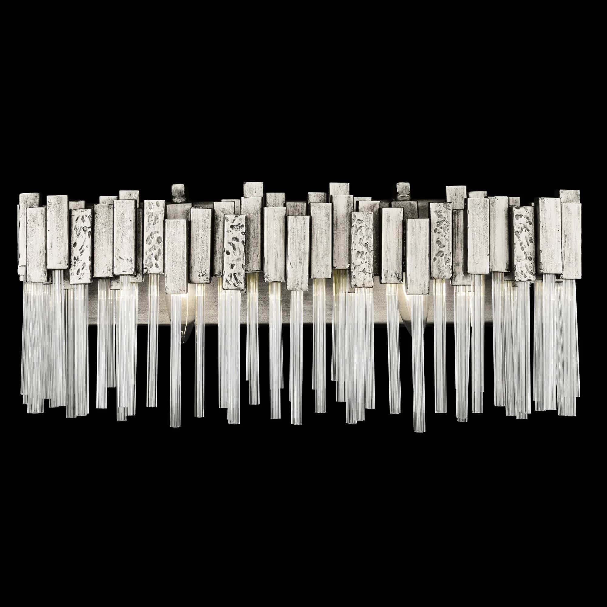 Varaluz Matrix 21 Inch 2 Light Bath Vanity Light Matrix - 309B02RN - Art Deco