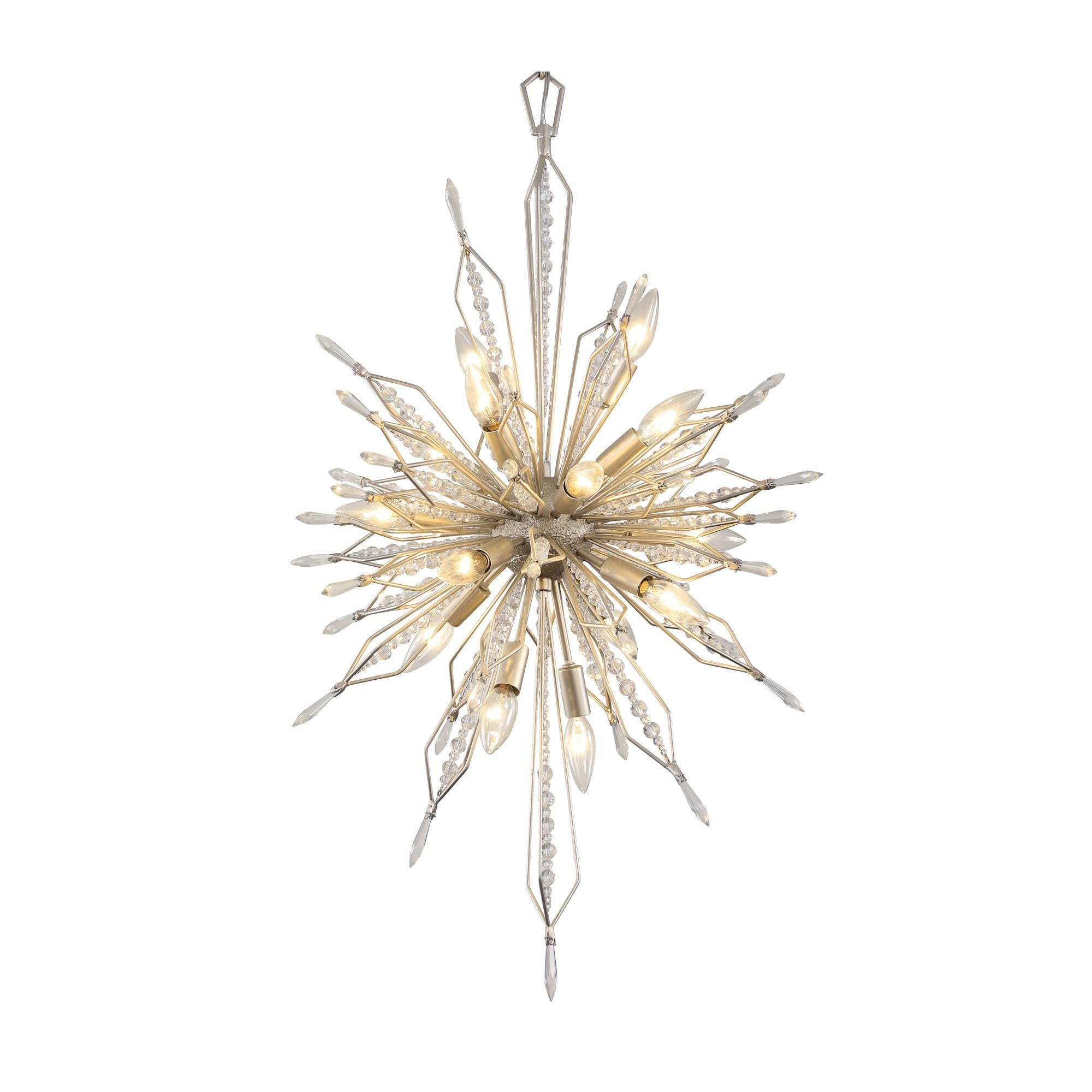 Varaluz Orbital Cage Pendant Orbital - 311F16GD - Mid-Century Modern