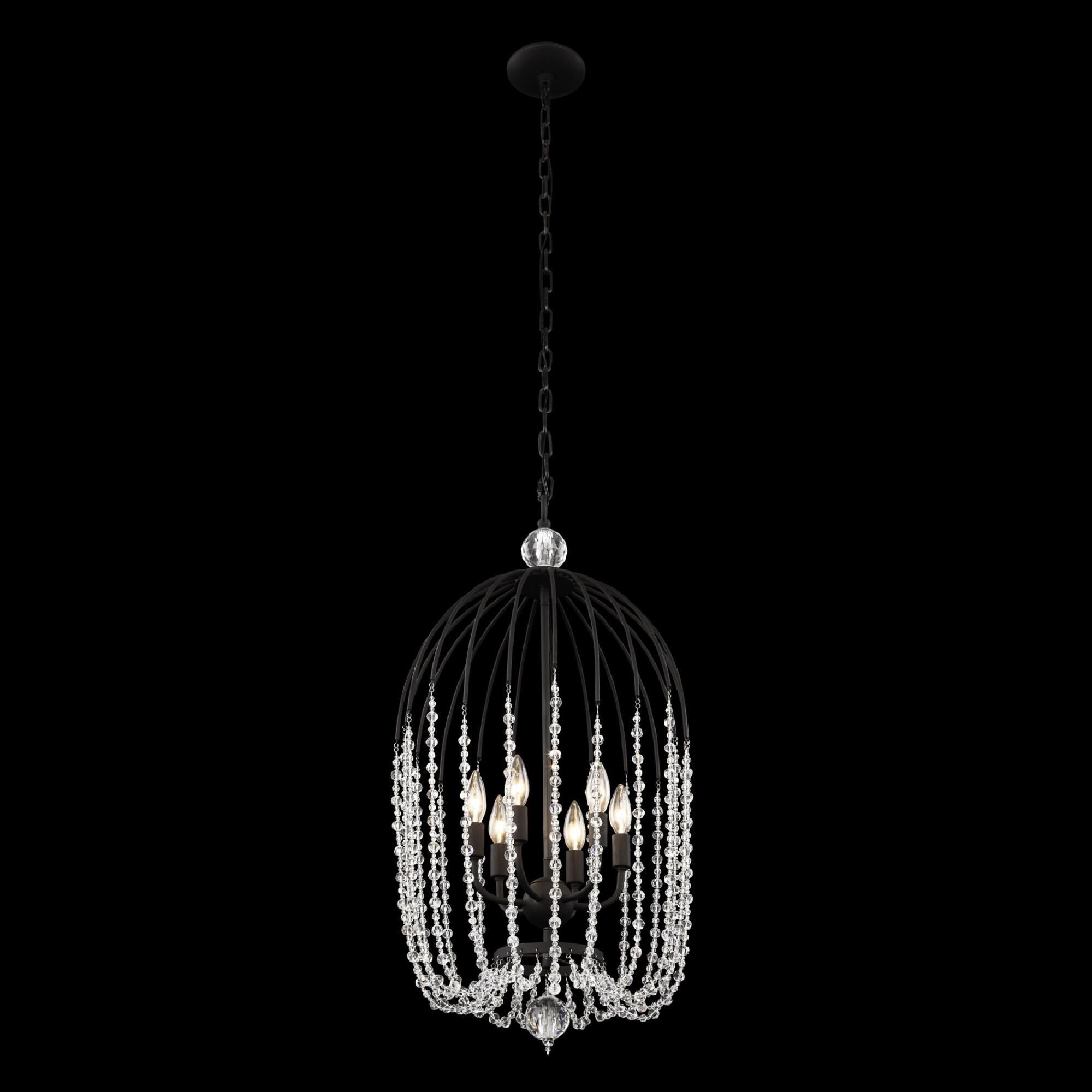 Varaluz Voliere Cage Pendant Voliere - 343F06MB - Traditional