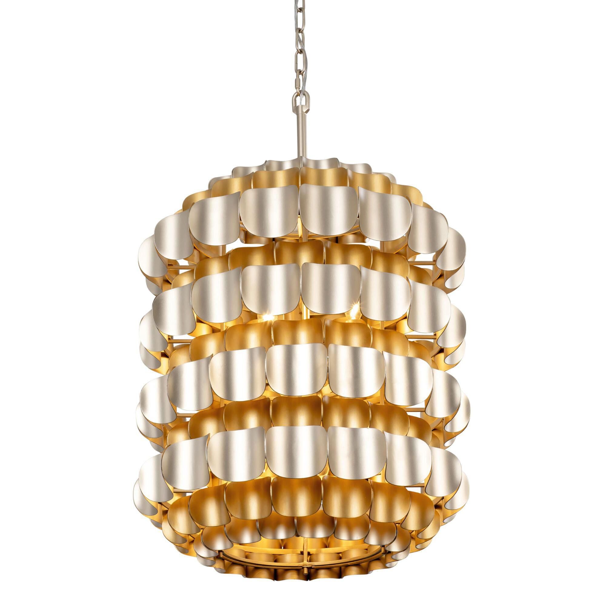 Varaluz Swoon 20 Inch Cage Pendant Swoon - 382F06AGGD - Modern Contemporary