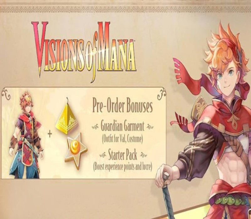 Visions of Mana - Pre-order Bonus DLC XBOX One CD Key