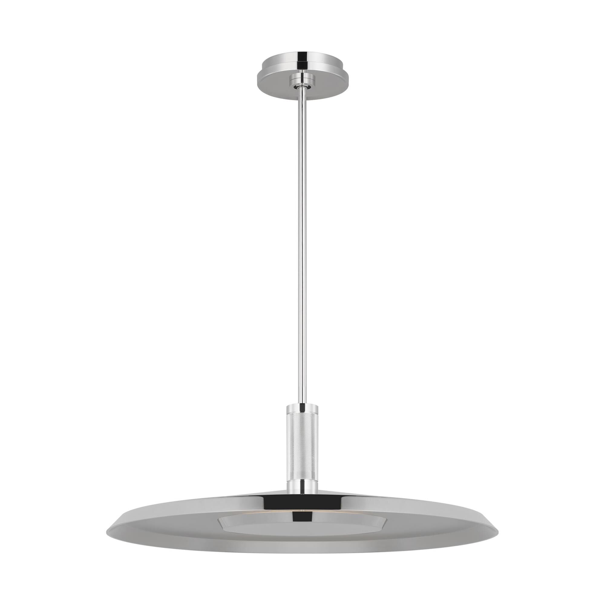 Visual Comfort Modern Collection Avroko Saucer 24 Inch Large Pendant Saucer - AKPD17127N - Modern Contemporary