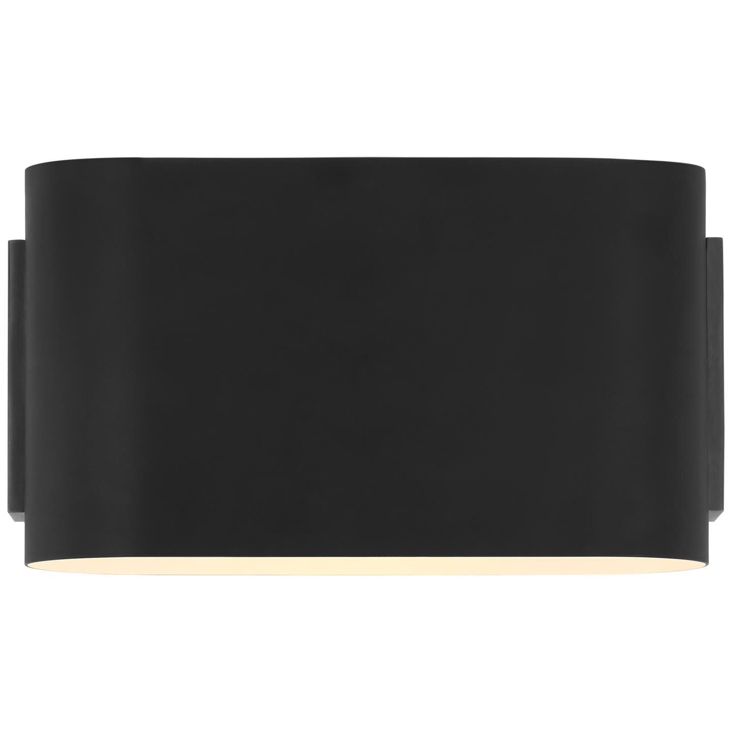 Visual Comfort Signature Collection AERIN Nella 11 Inch LED Wall Sconce Nella - ARN 2442BLK - Art Deco