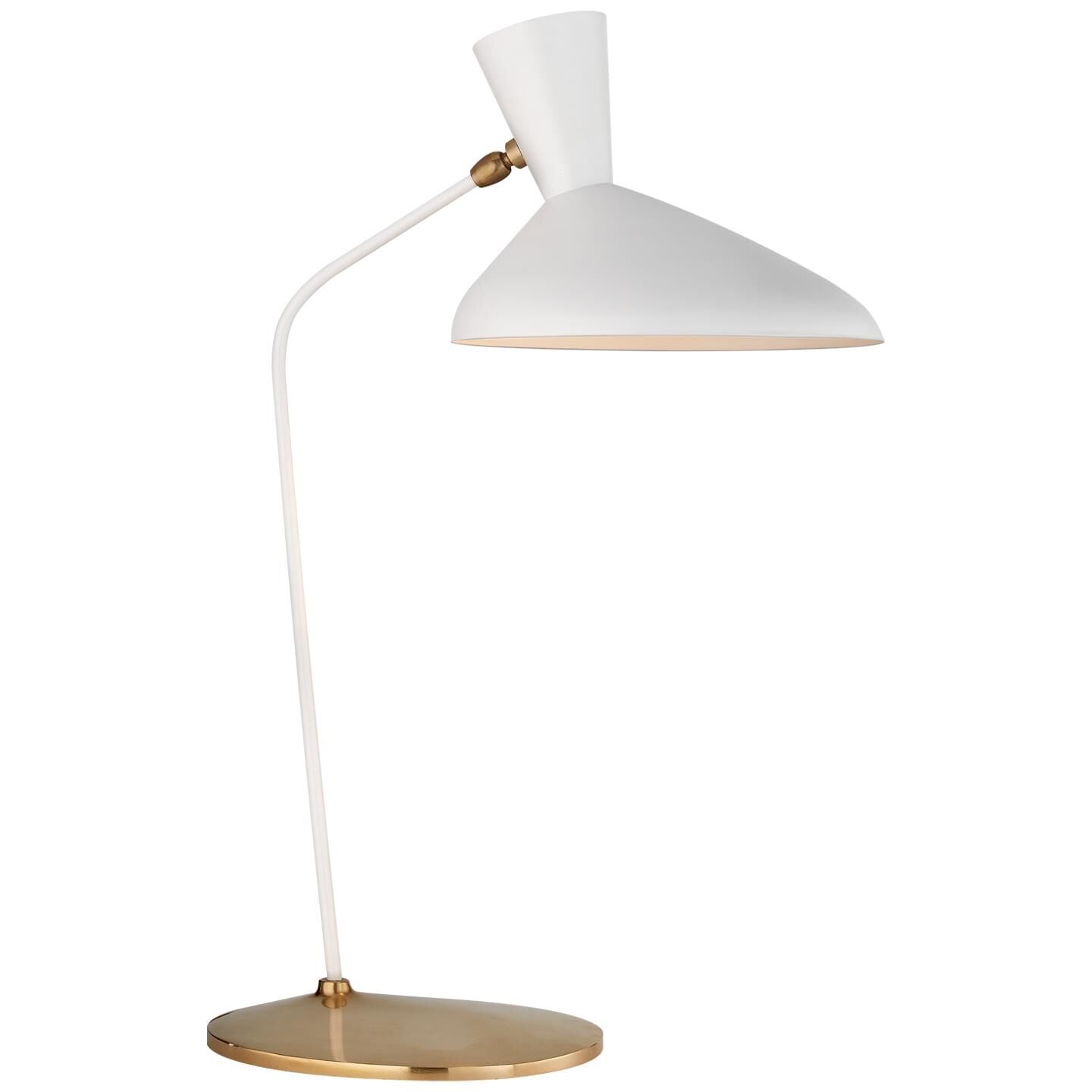 Visual Comfort Signature Collection AERIN Austen 25 Inch Desk Lamp Austen - ARN 3712WHT
