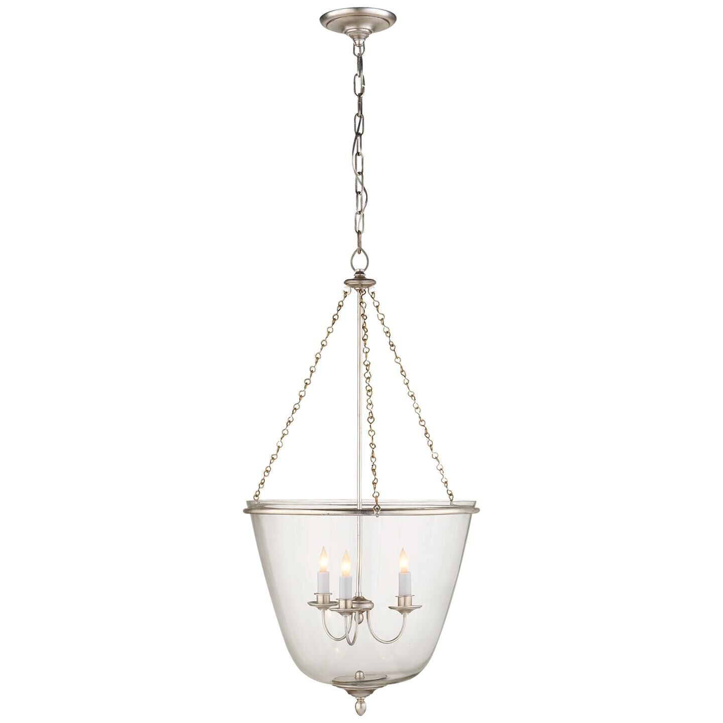 Visual Comfort Signature Collection AERIN Pondview 19 Inch Cage Pendant Pondview - ARN 5200BSL - Traditional