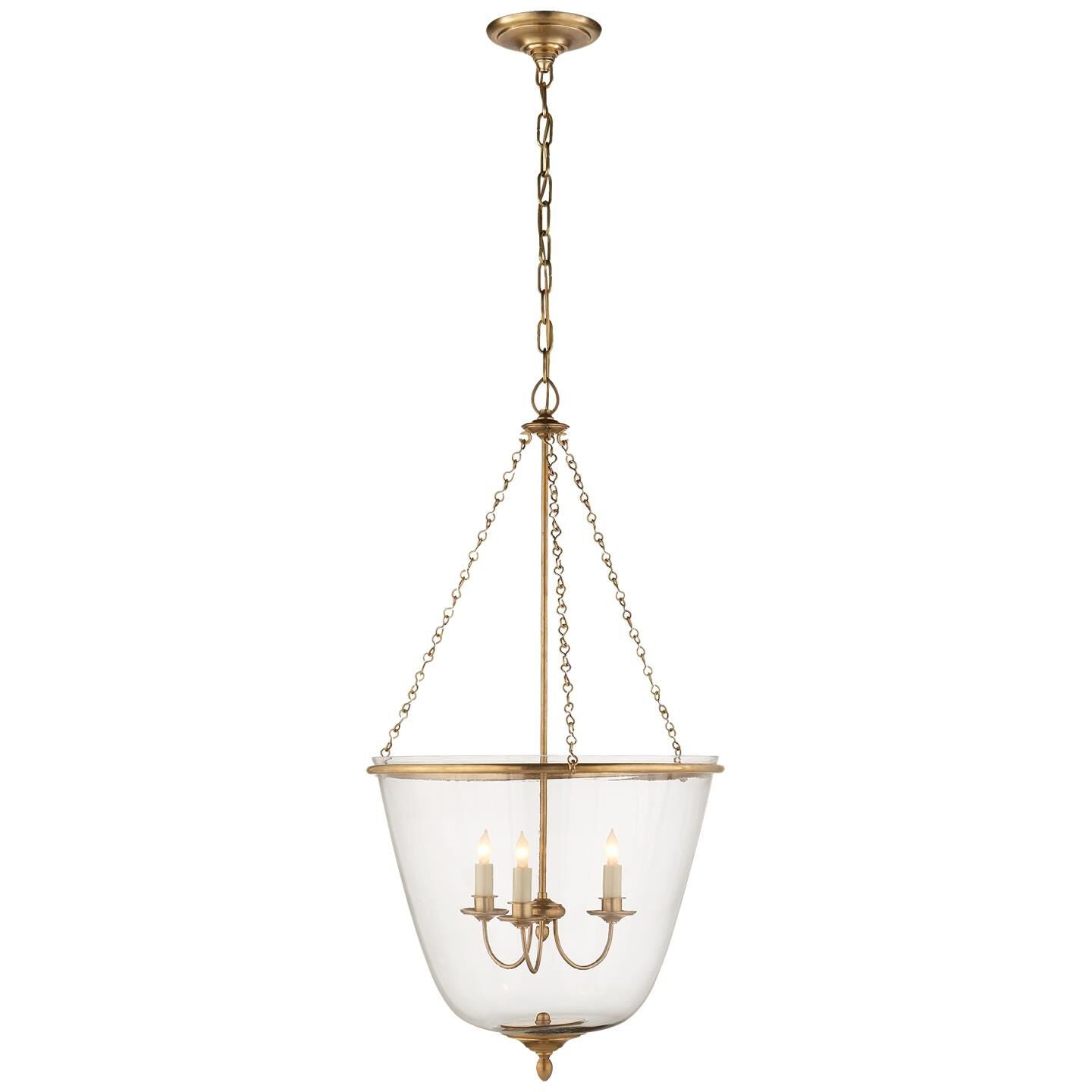 Visual Comfort Signature Collection AERIN Pondview 19 Inch Cage Pendant Pondview - ARN 5200HAB - Traditional
