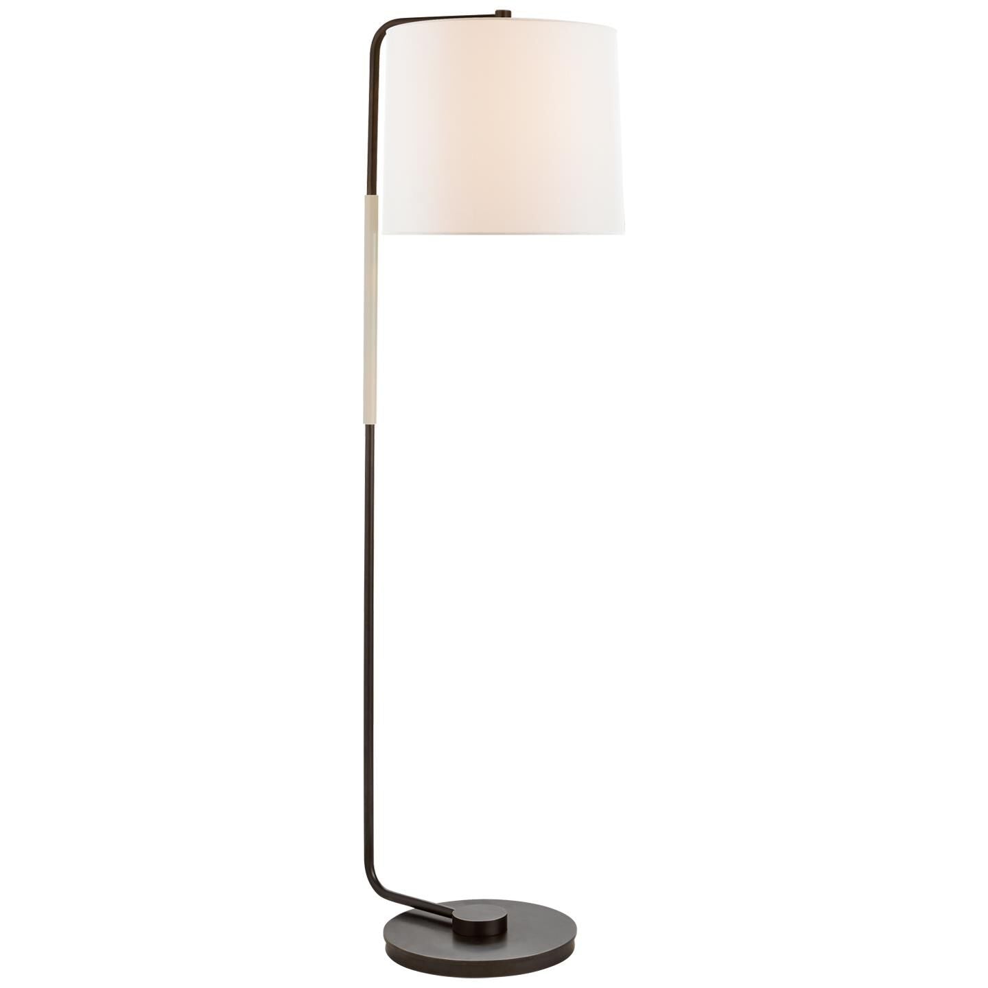 Visual Comfort Signature Collection Barbara Barry Swing 54 Inch Floor Lamp Swing - BBL 1070BZ-L