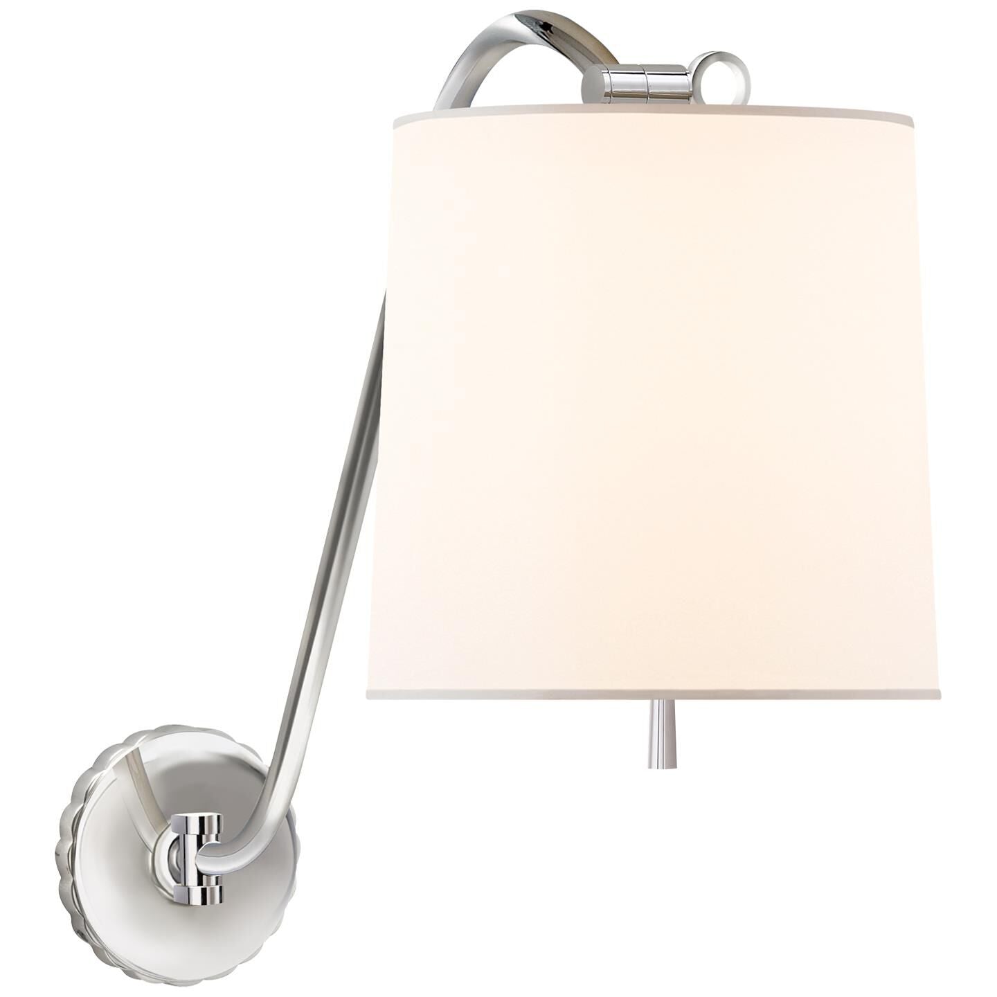 Visual Comfort Signature Collection Barbara Barry Understudy Wall Swing Lamp Understudy - BBL 2010PN-S - Transitional