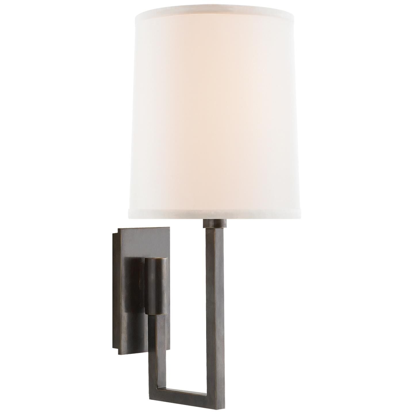 Visual Comfort Signature Collection Barbara Barry Aspect Wall Swing Lamp Aspect - BBL 2027BZ-L - Transitional