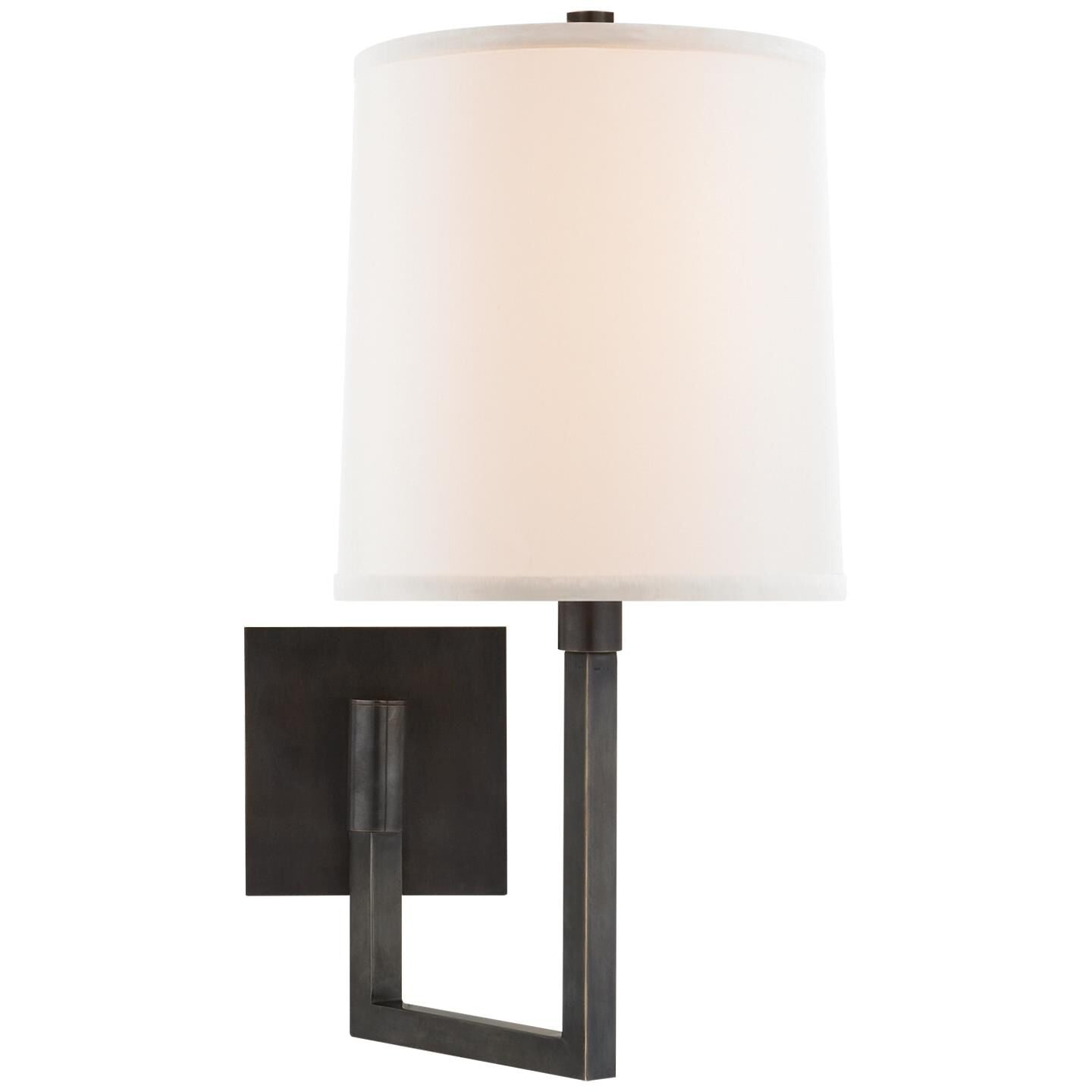 Visual Comfort Signature Collection Barbara Barry Aspect Wall Swing Lamp Aspect - BBL 2028BZ-L - Transitional