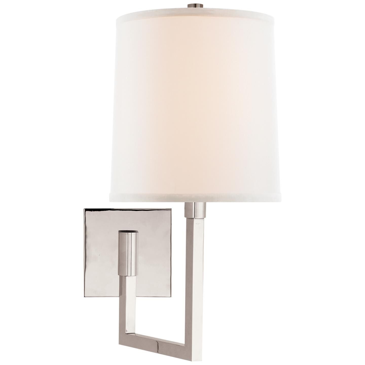 Visual Comfort Signature Collection Barbara Barry Aspect Wall Swing Lamp Aspect - BBL 2028PN-L - Transitional