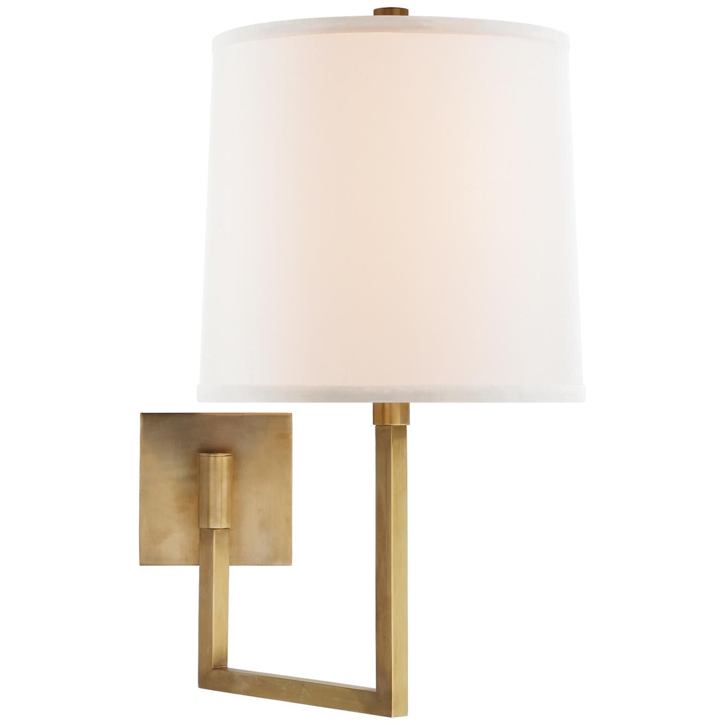 Visual Comfort Signature Collection Barbara Barry Aspect Wall Swing Lamp Aspect - BBL 2029SB-L - Transitional