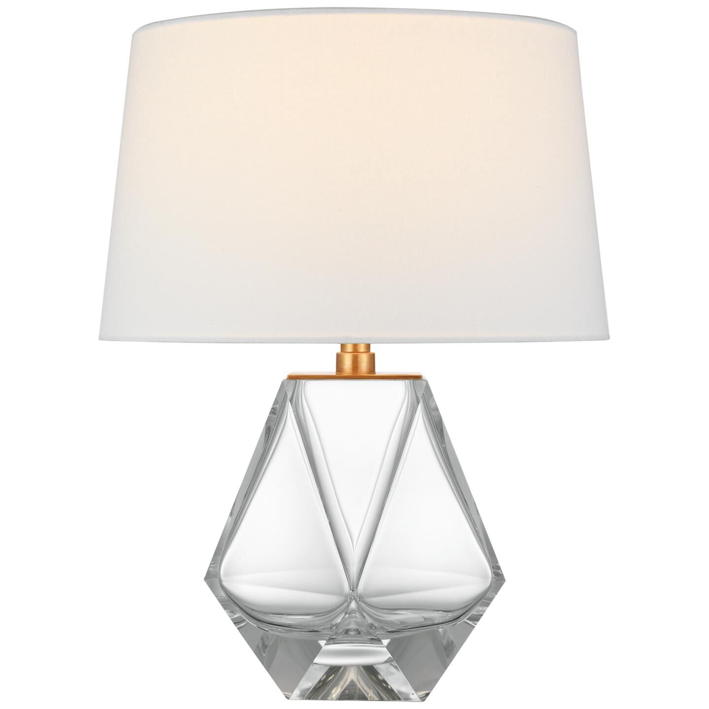 Visual Comfort Signature Collection Chapman & Myers Gemma 16 Inch Table Lamp Gemma - CHA 8437CG-L - Modern Contemporary