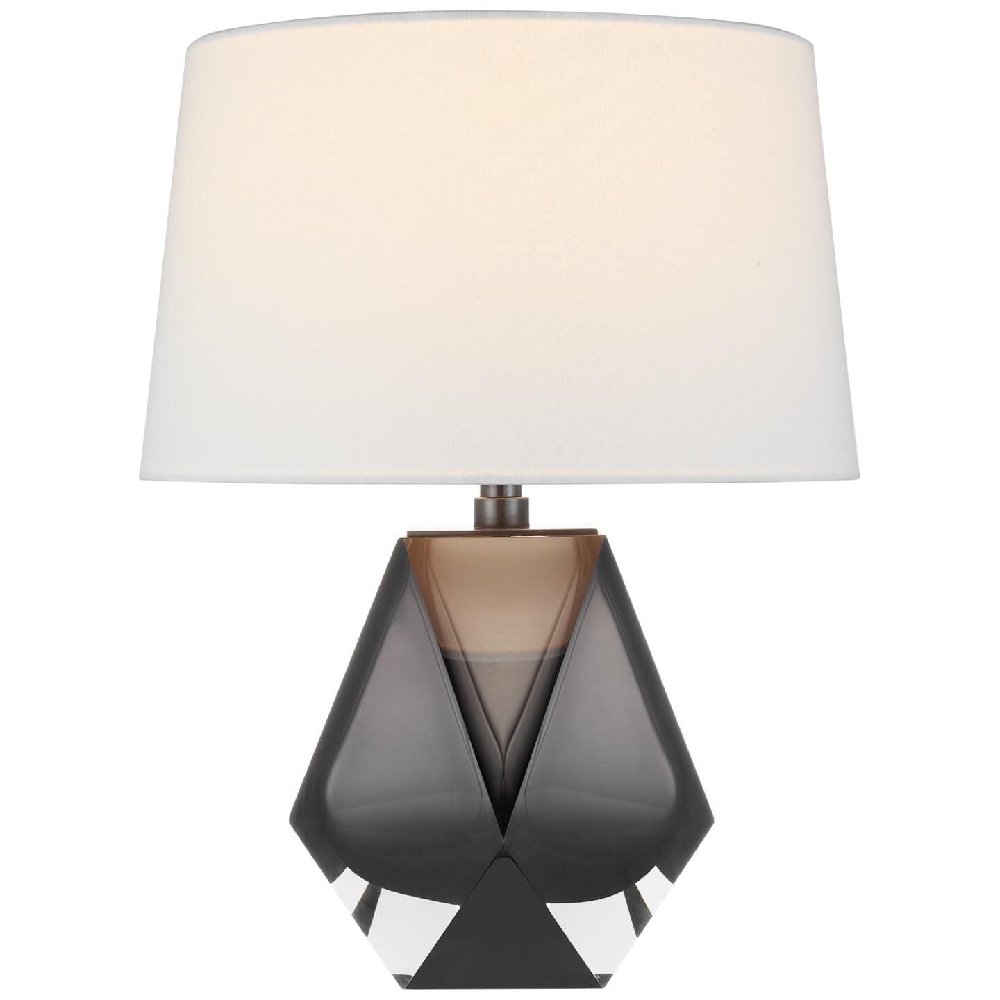 Visual Comfort Signature Collection Chapman & Myers Gemma 16 Inch Table Lamp Gemma - CHA 8437SMG-L - Modern Contemporary
