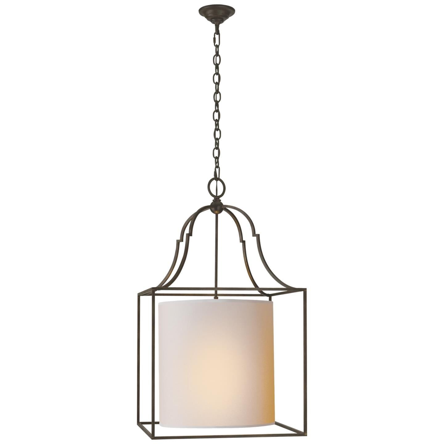 Visual Comfort Signature Collection Chapman & Myers Gustavian 20 Inch Cage Pendant Gustavian - CHC 2167AI-NP - Transitional