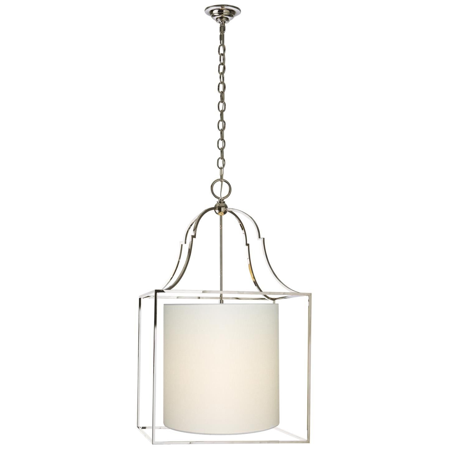 Visual Comfort Signature Collection Chapman & Myers Gustavian 20 Inch Cage Pendant Gustavian - CHC 2167PN-L - Transitional